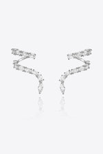 Zircon 925 Sterling Silver Earrings