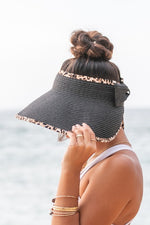 Leopard Foldable Bow Visors