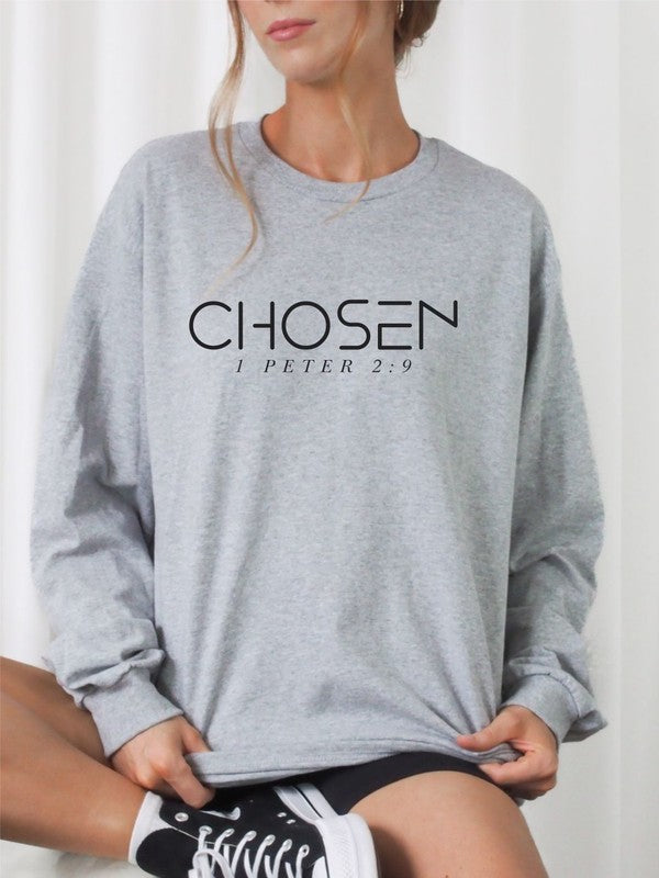 Chosen 1 Peter 2  9 Cozy Crewneck Sweatshirt